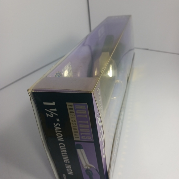 Hot Tools 1 1/2" Inches Salon Curling Iron 24k Gold Professional Model 1102 - Picture 2 of 3